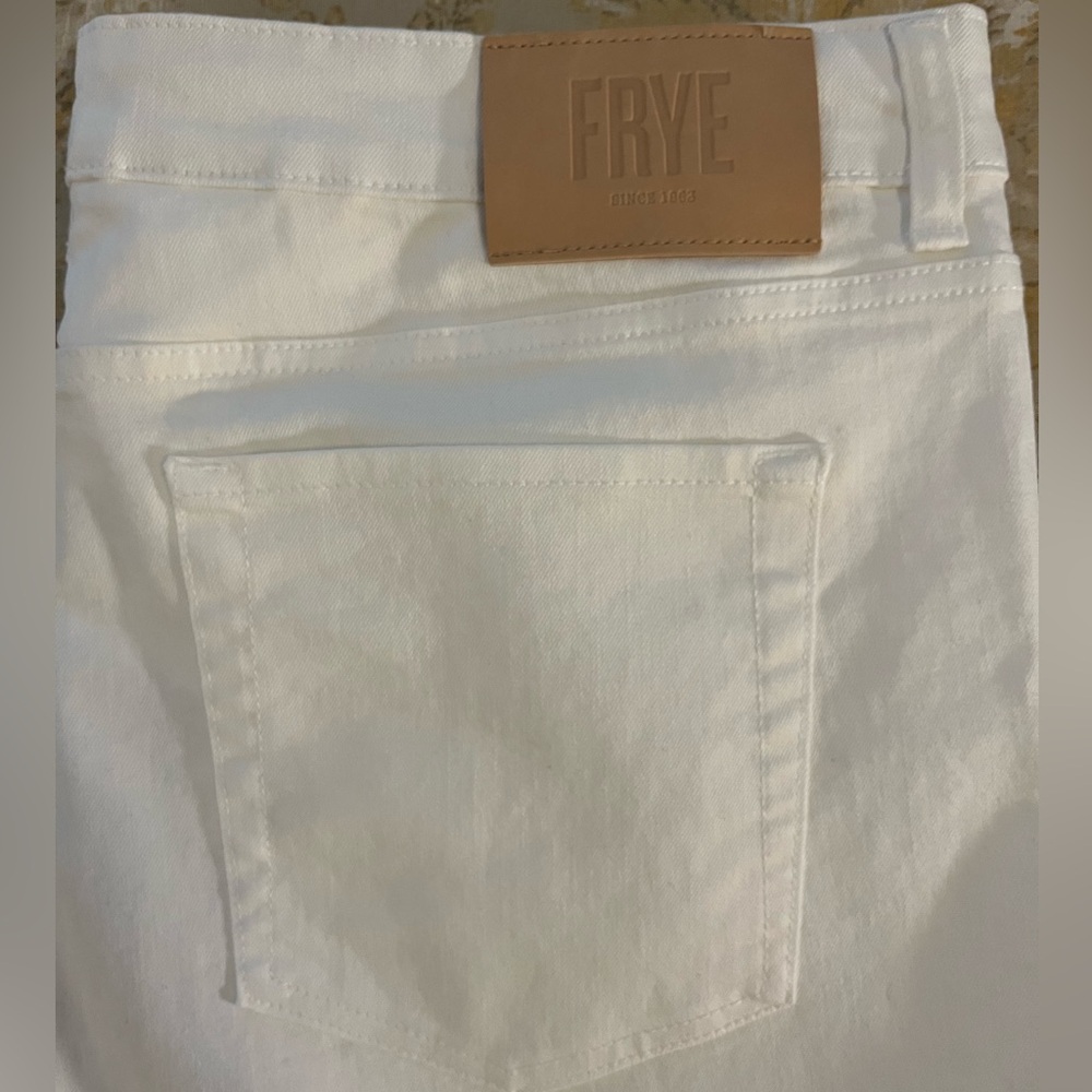 Frye White Denim Jeans Women’s Size 16
